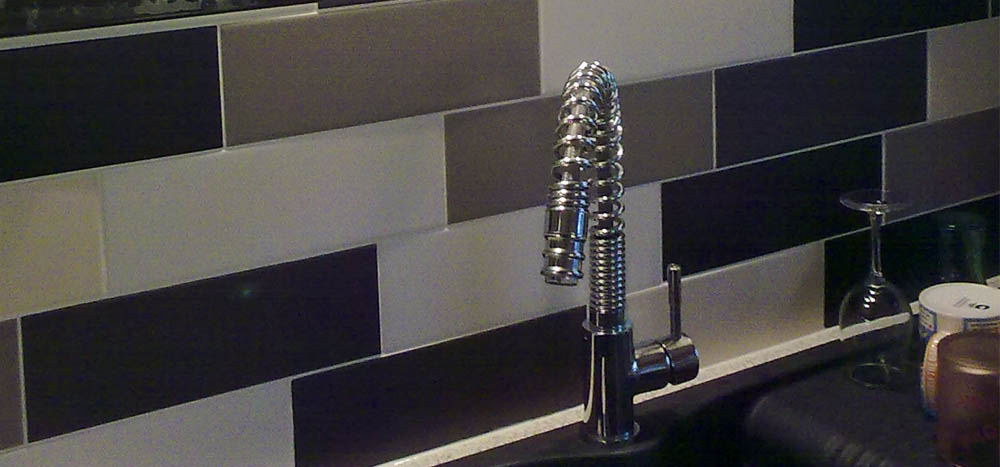 Professional bathroom tiling
